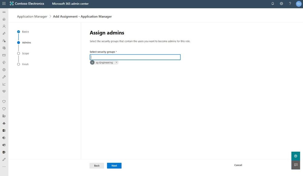 Assign an Intune role in the Microsoft 365 admin center