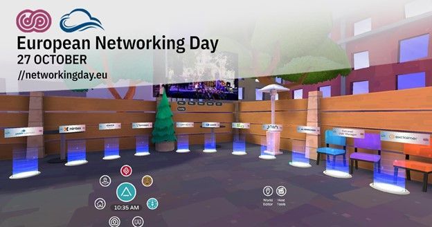 Join in the European Networking Day, one filled with networking, a concert, and prizes - delivered completely via VR.