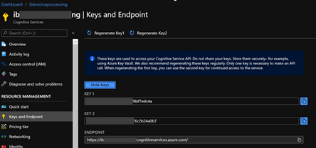 Figure 3 - Cognitive Service Keys and Endpoint.png