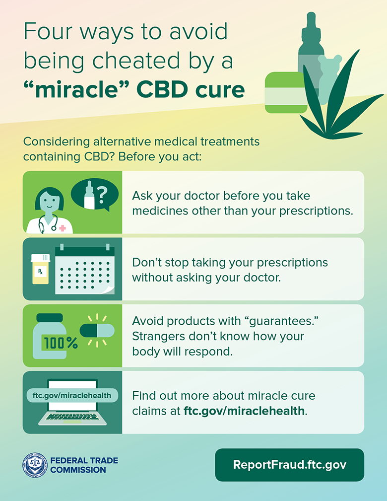 Four ways to avoid being cheated by a "miracle" CBD cure