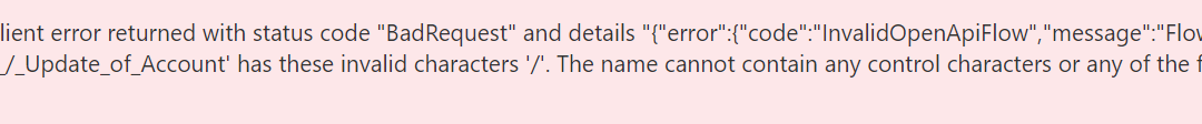 InvalidWorkflowTriggerName or InvalidWorkflowRunActionName error in saving Cloud Flows | Power Automate Quick Tip