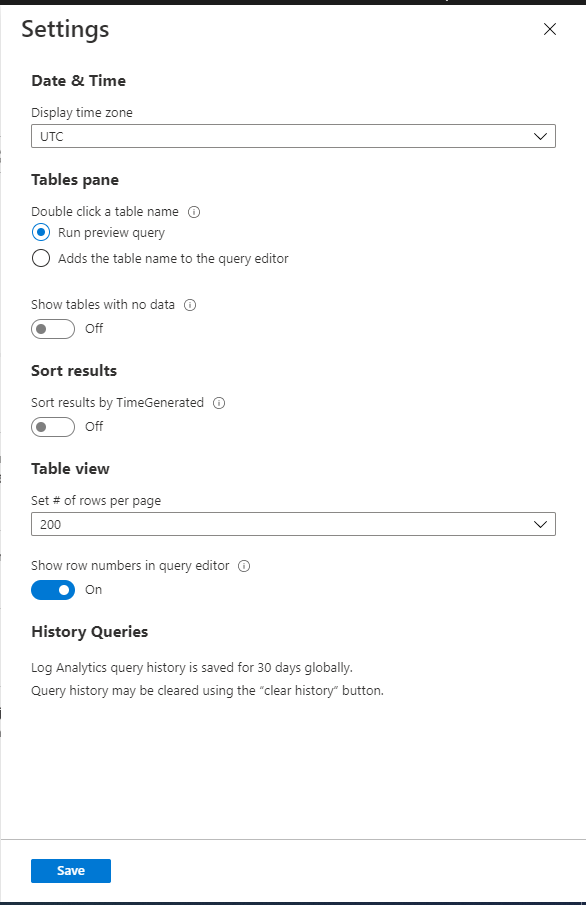 Show tables with no data in settings.png