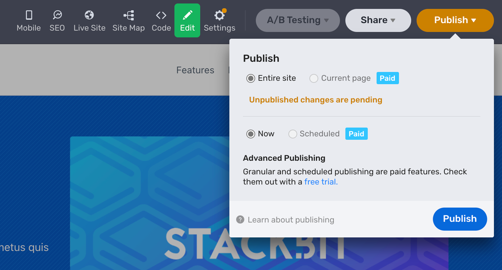 Publish to Azure Static Web Apps