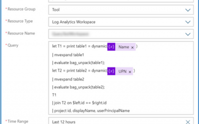 Merge 2 Json arrays in Logic App by using Azure Monitor Query