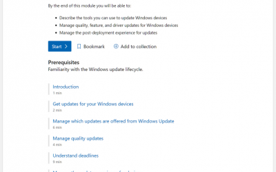 Learn it! Manage Windows updates in the cloud