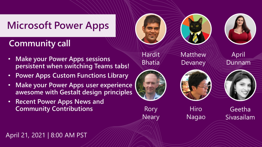 Thumbnail - Power Apps Community Call - April 2021.png Thumbnail - Power Apps Community Call - April 2021.png