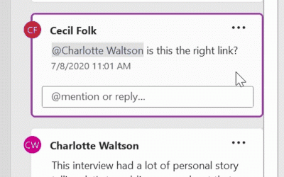 Introducing Modern Comments in Microsoft Word