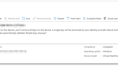 Using BitLocker recovery keys with Microsoft Endpoint Manager – Microsoft Intune