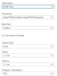 Integration with ITSM systems – ITSM vs. Logic App?