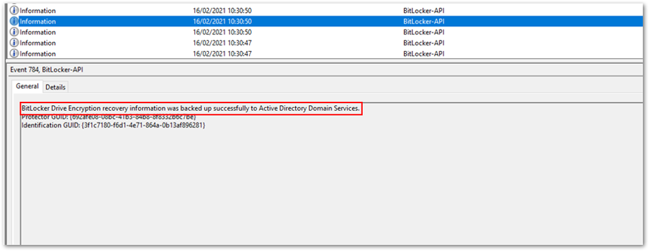 Backup to Azure AD DS