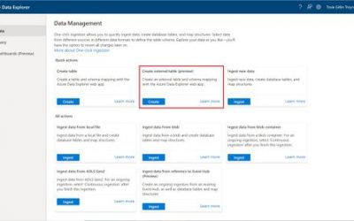 How to query data located in Azure Blob Storage, Azure Data Lake Store Gen2/1 with ADX