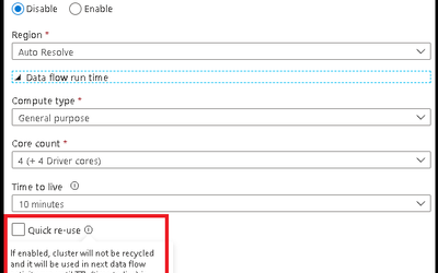 How to startup your data flows execution in less than 5 seconds! (Public Preview)