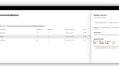 Network device discovery and vulnerability assessments