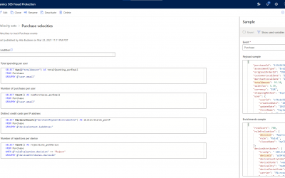 Customize your protection with new features in the Dynamics 365 Fraud Protection preview