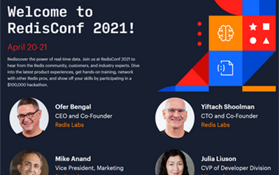 Six reasons to join us at RedisConf 2021