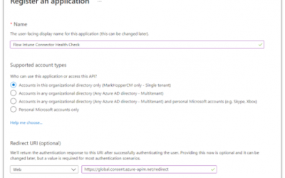 Using Power Automate to notify admins on Intune Connector health