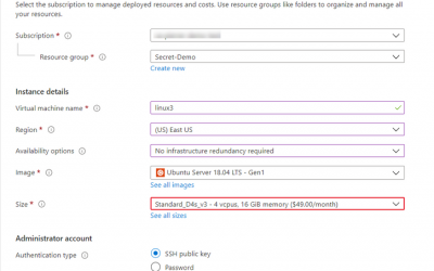SecretManagement and accessing Linux VMs in Azure