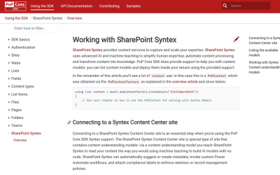 SharePoint Syntex Updates – April 2021