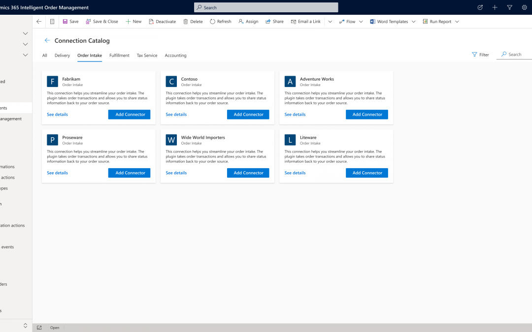 Microsoft Dynamics 365 Intelligent Order Management Preview now available