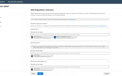 Announcing Multi-Stage Disposition in Microsoft Records Management