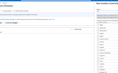 Conditional Access GPS-based named locations now in public preview