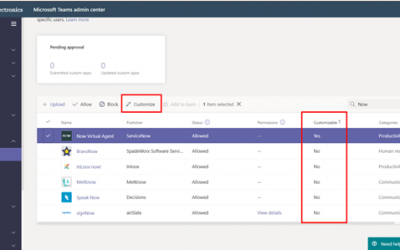 Rebrand apps to your own organization's branding with App customization in Teams