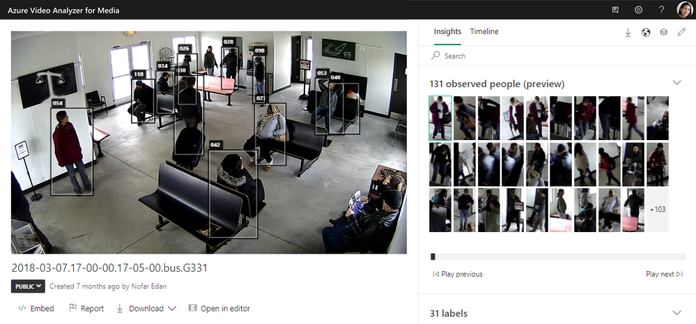 New name and a wealth of new capabilities in Video Indexer (now AVA for Media)
