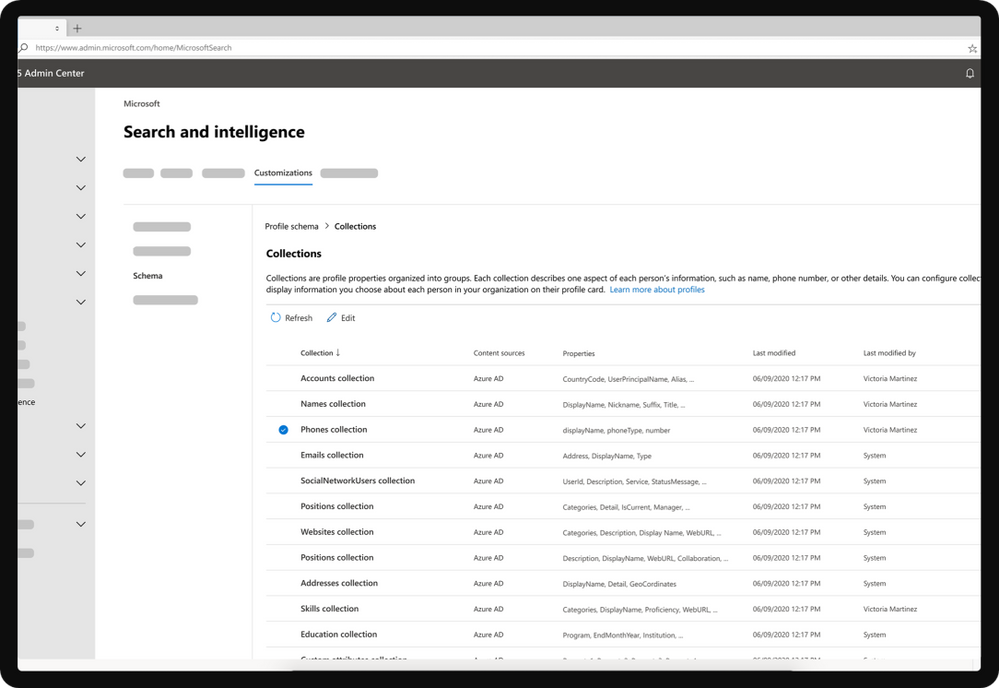 Search & intelligence dashboard in Microsoft 365