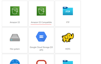 New Connectors Available in ADF: Oracle Cloud Storage; Amazon S3 Compatible Storage