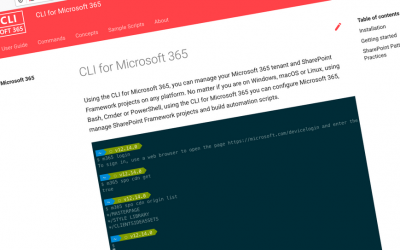 CLI for Microsoft 365 v3.10
