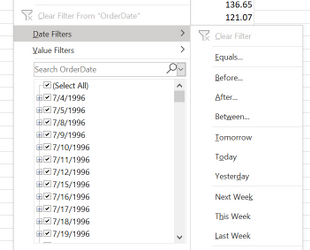 Power BI connected PivotTables in Excel for the web