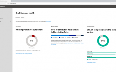 Announcing Public Preview of OneDrive Sync Admin Reports