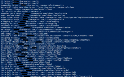How to to get all site collections with their sub webs using PnP PowerShell?