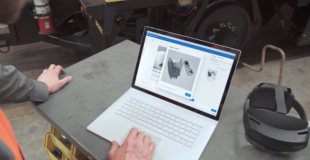 Author using the Guides PC authoring application to create an Object Anchor.