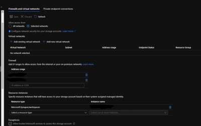 Using MSI to authenticate on a Synapse Spark Notebook while querying the Storage