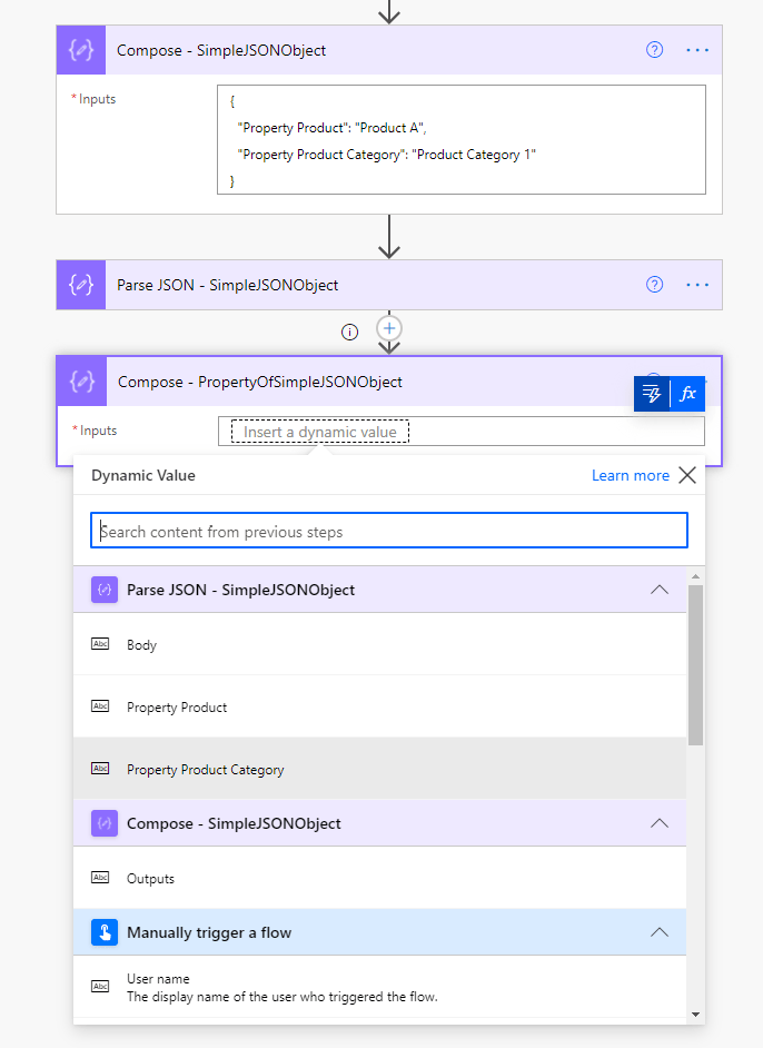 PowerAutomate_parseJSONreference