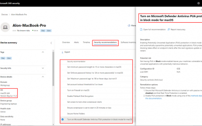 Secure configuration assessment for macOS and Linux now in public preview