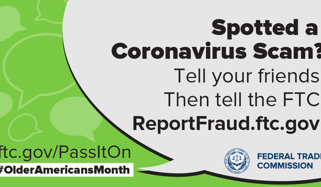 Let’s talk about Coronavirus scams