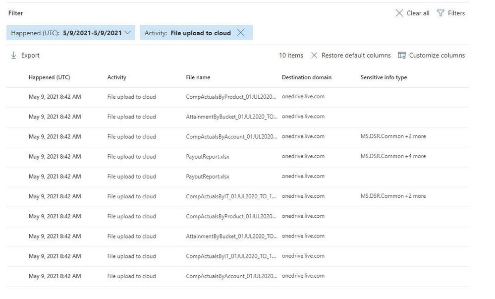 File upload to cloud