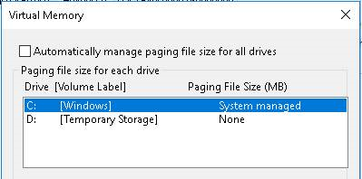 Difficulty Generating a Memory Dump