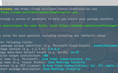 Contribute to Windows Package Manager