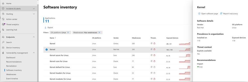 Vulnerability management for Linux now generally available