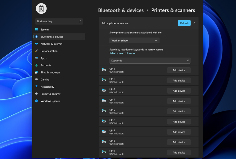 What’s new in Windows 11 for Universal Print