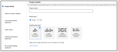 Accelerate labeling productivity by using AML Data Labeling