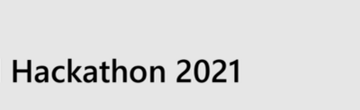 Join in the Azure Sentinel Hackathon 2021!
