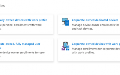 Announcing general availability of Android Enterprise corporate-owned devices with a work profile