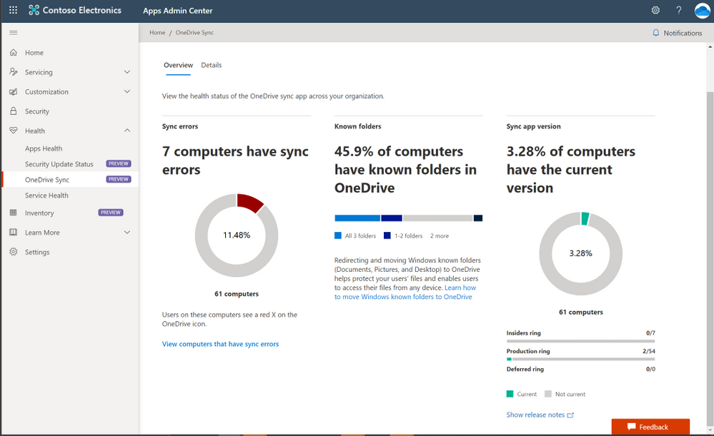 OneDrive admin reports will give IT admins more visibility into macOS users in their organization .