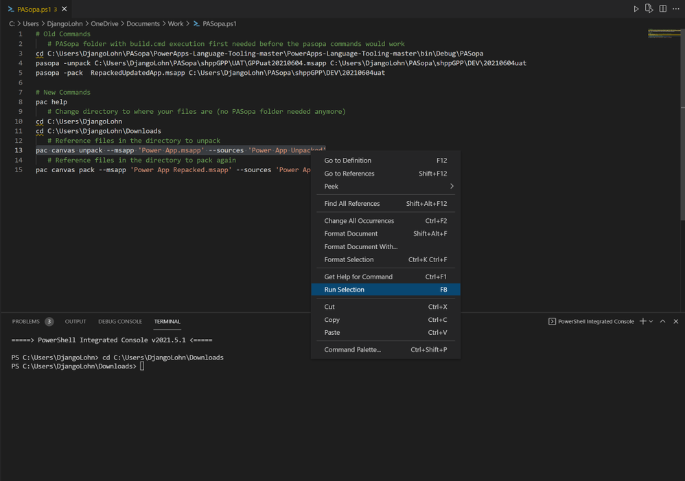 PowerApps_VisualStudio_PowerPlatform_Extension_run_command PowerApps_VisualStudio_PowerPlatform_Extension_run_command