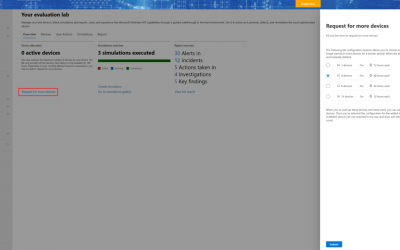 Evaluation lab updates: device renewal and new simulations