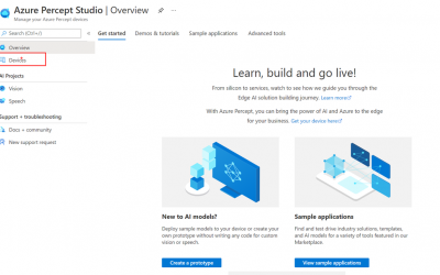 Azure Percept Over-the-Air updates